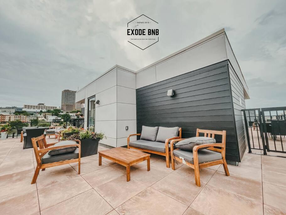 Le Rustique, Chic En Ville, Bbq/ Piscine Québec Exterior foto